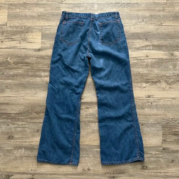 Vintage 60s 70s Denim Carpenter Jeans Size 30x27 - Picture 1 of 8